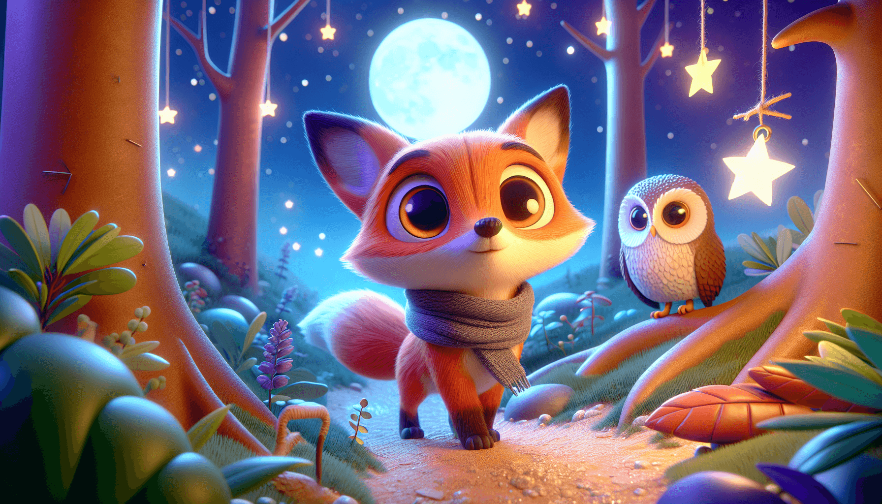 Der kleine Fuchs Felix und das Mondlichtabenteuer